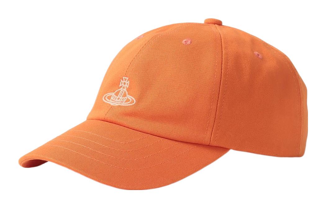 

Vivienne Westwood Хлопковая бейсболка женская оранжевая