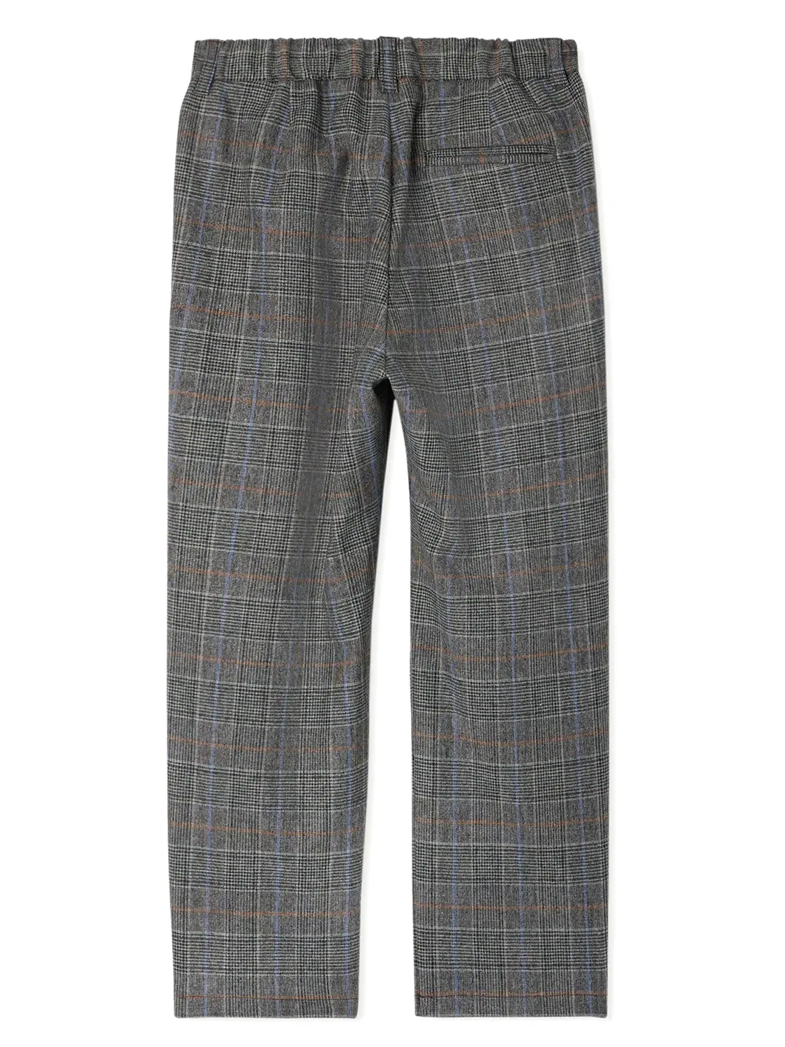 Bonpoint Т trousers в клетку антрацитового серого цвета — фото 3