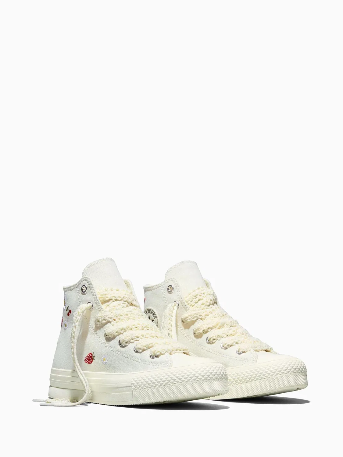 Кроссовки высокие Converse Chuck Taylor EVA Lift, белый — фото 3