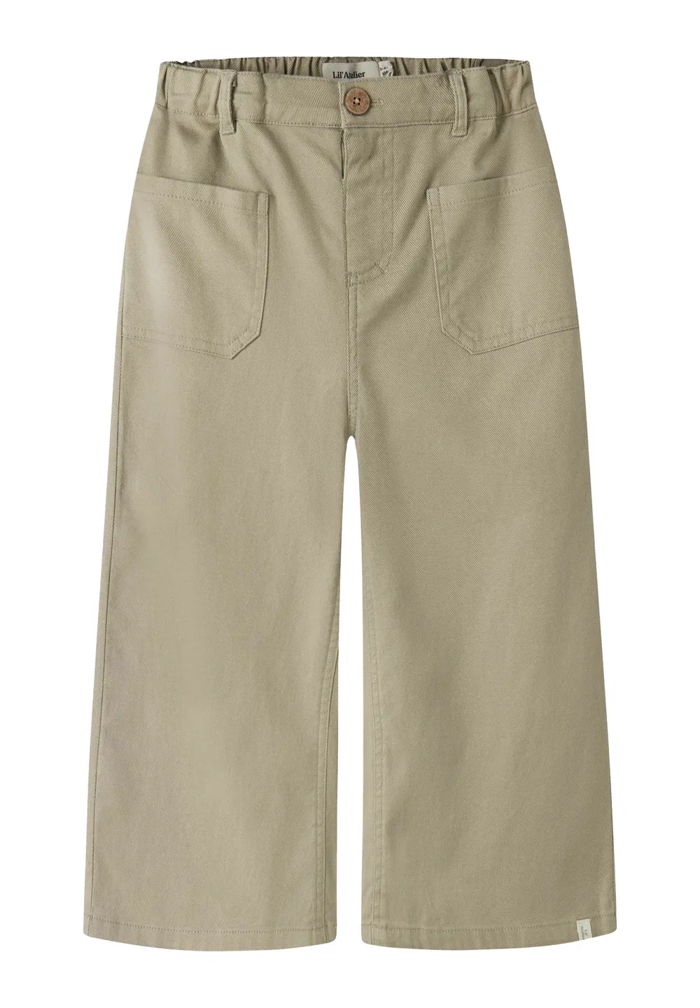 Брюки с широкими штанинами - брюки Lil' Atelier, Twill
