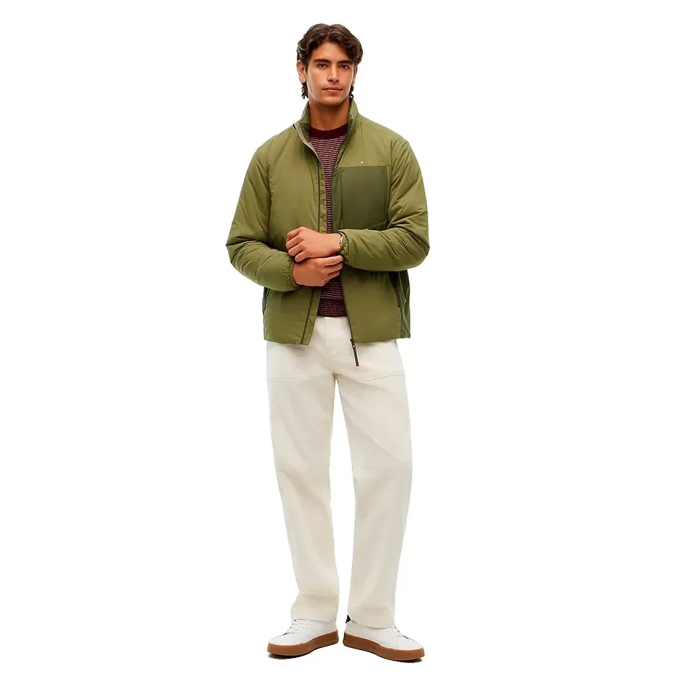 Мужская куртка с молнией Tommy hilfiger, Green — фото 4