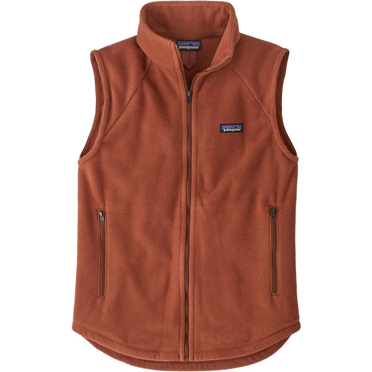 Жилет из флиса с воротником-стойкой Patagonia Classic Microdini, Burnished Red