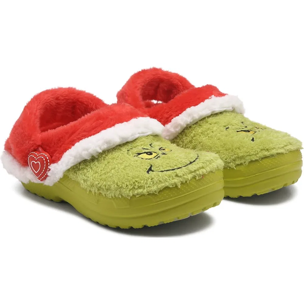 Детские классические сабо Grinch Crocs, Green Grinch