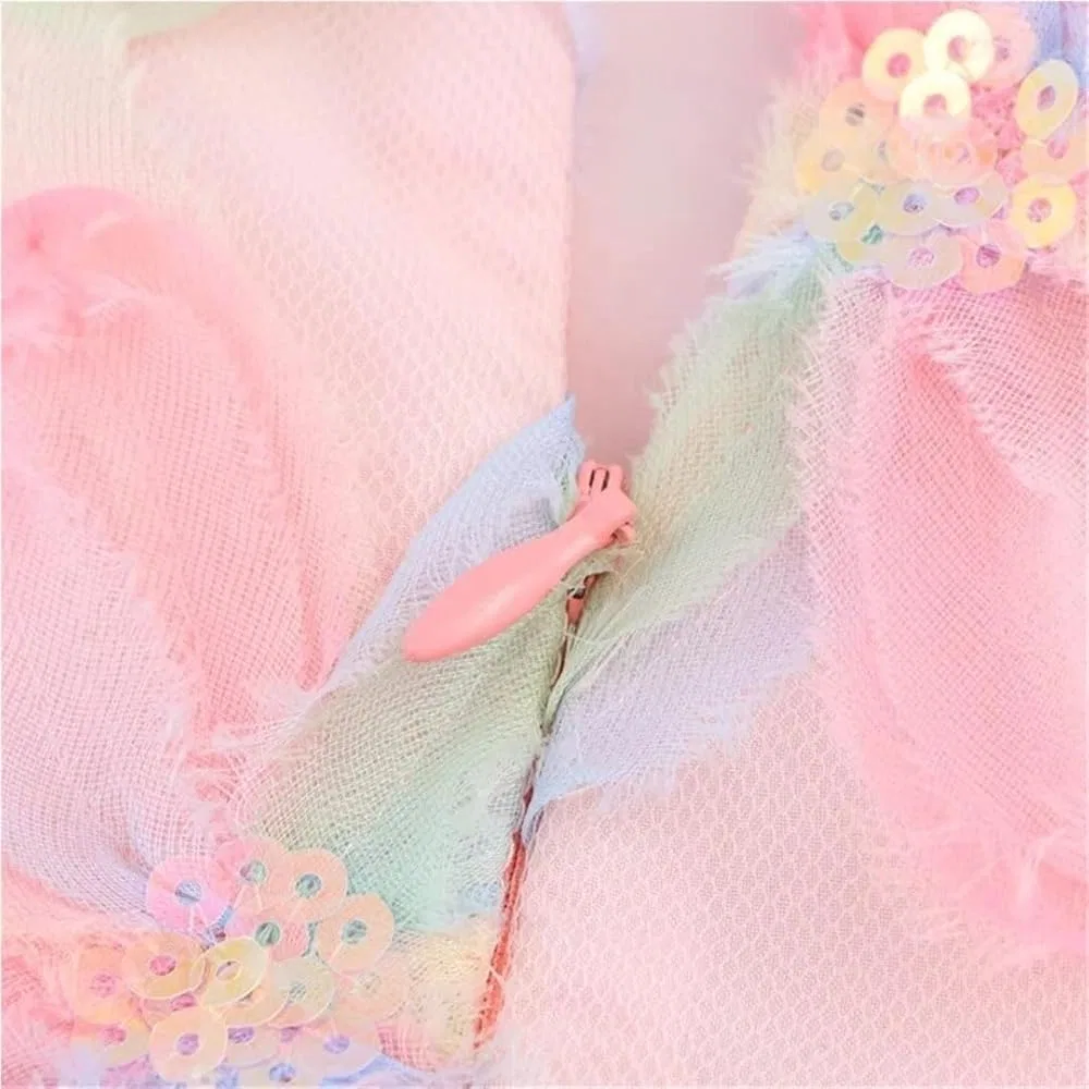 Женское мини-платье с цветочным узором SDFGHHTHV, Pink — фото 2