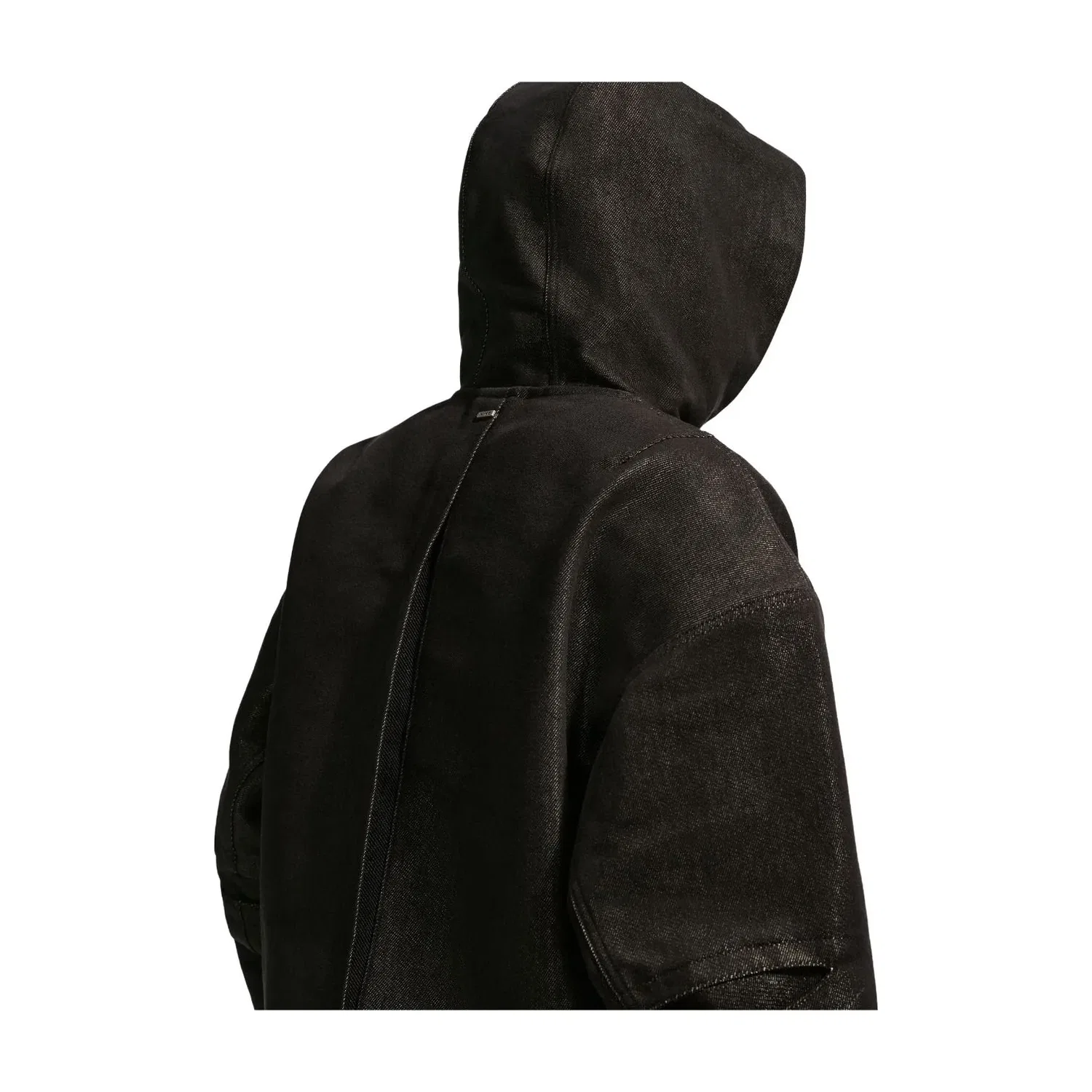 Мужская куртка XT Denim Jacket 'Black Antique Silver' Nike, Black/Antique Silver — фото 4