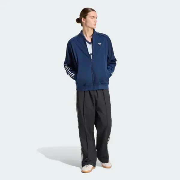 Тренировочная куртка Britcore Superstar, Adidas, ночной индиго — фото 4