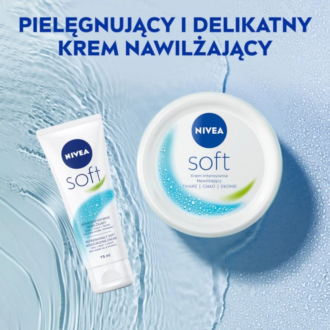 Крем для лица 24-часовой Nivea Soft, 500 мл — фото 4