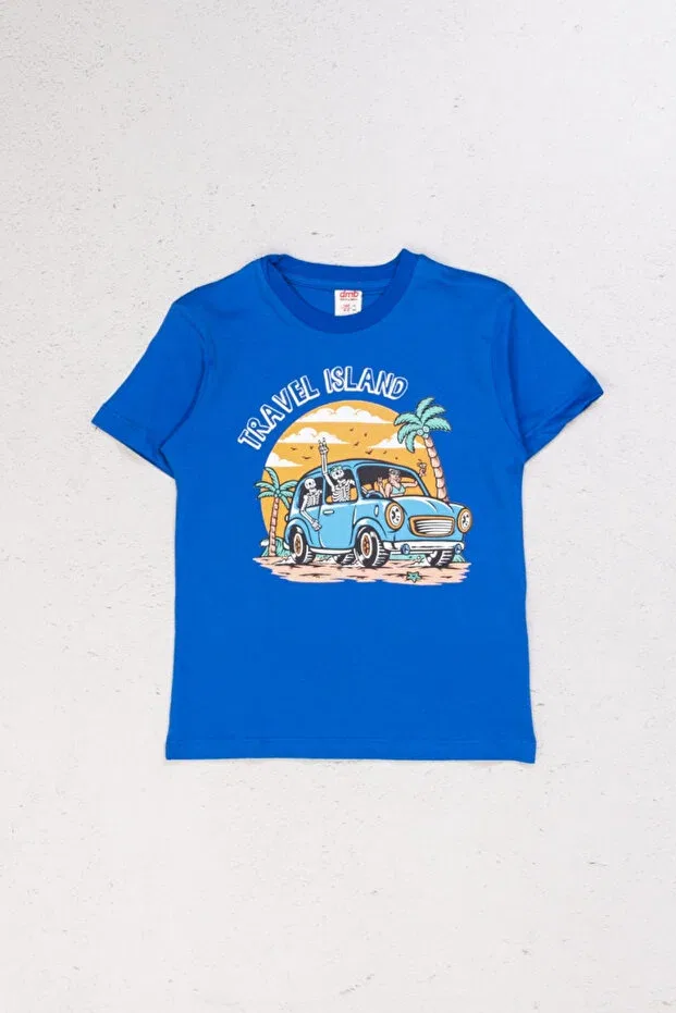 Мужская футболка с принтом Dmb Kids, Saks