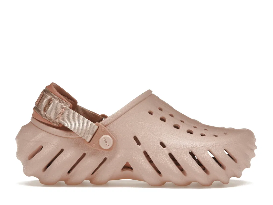 Детские клоги Echo Clog Crocs, Pink Clay