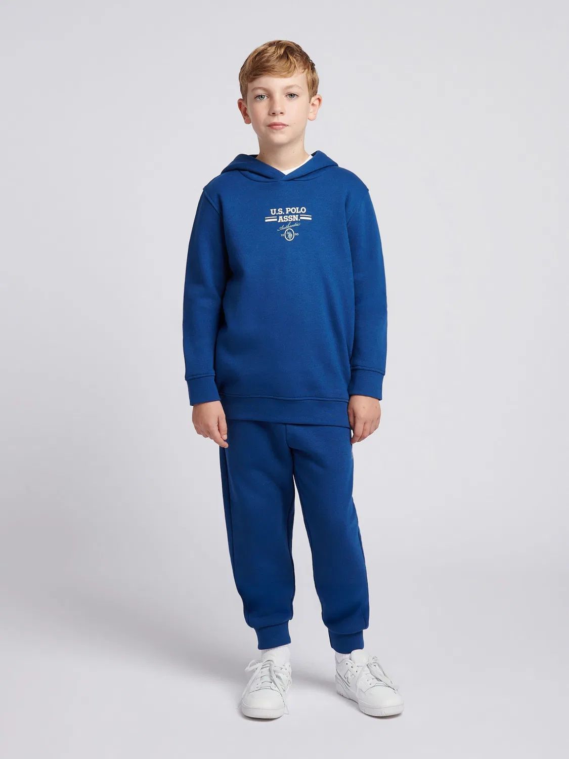 Спортивный костюм U.S. Polo Assn Blue Script Graphic, синий
