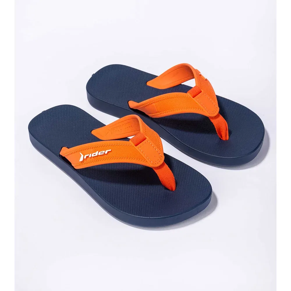 Детские шлепанцы с анатомической стелькой Rider Impulse, Orange — фото 3