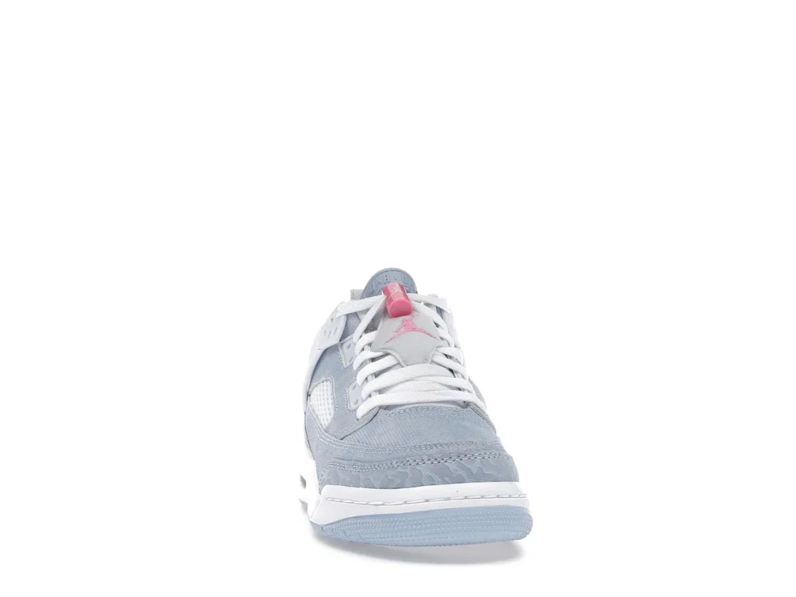 Детские кроссовки для мальчиков с принтом Jordan Spizike Low Jordan, Cobalt Bliss/Rose Glow — фото 2