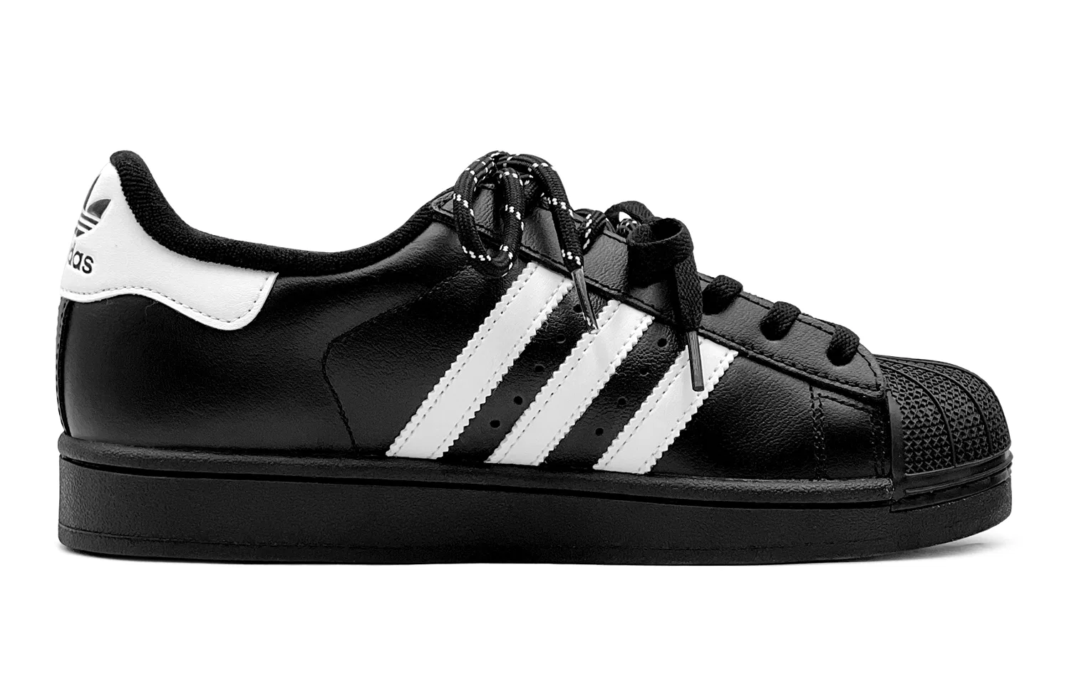 Детские кроссовки с принтом ночного неба Superstar 2 Adidas Originals, Black — фото 4