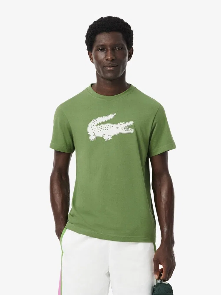 Футболка с большим крокодилом LACOSTE, Green