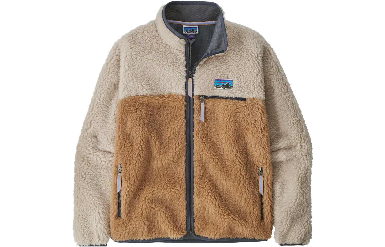 Мужской флисовый топ Moderate Patagonia, Brown Red/BURR — фото 4