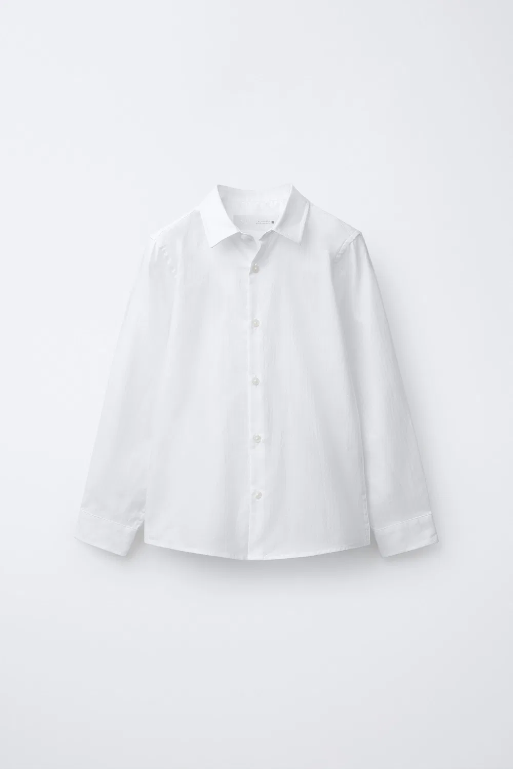 ПРОСТАЯ РУБАШКА ZARA, White