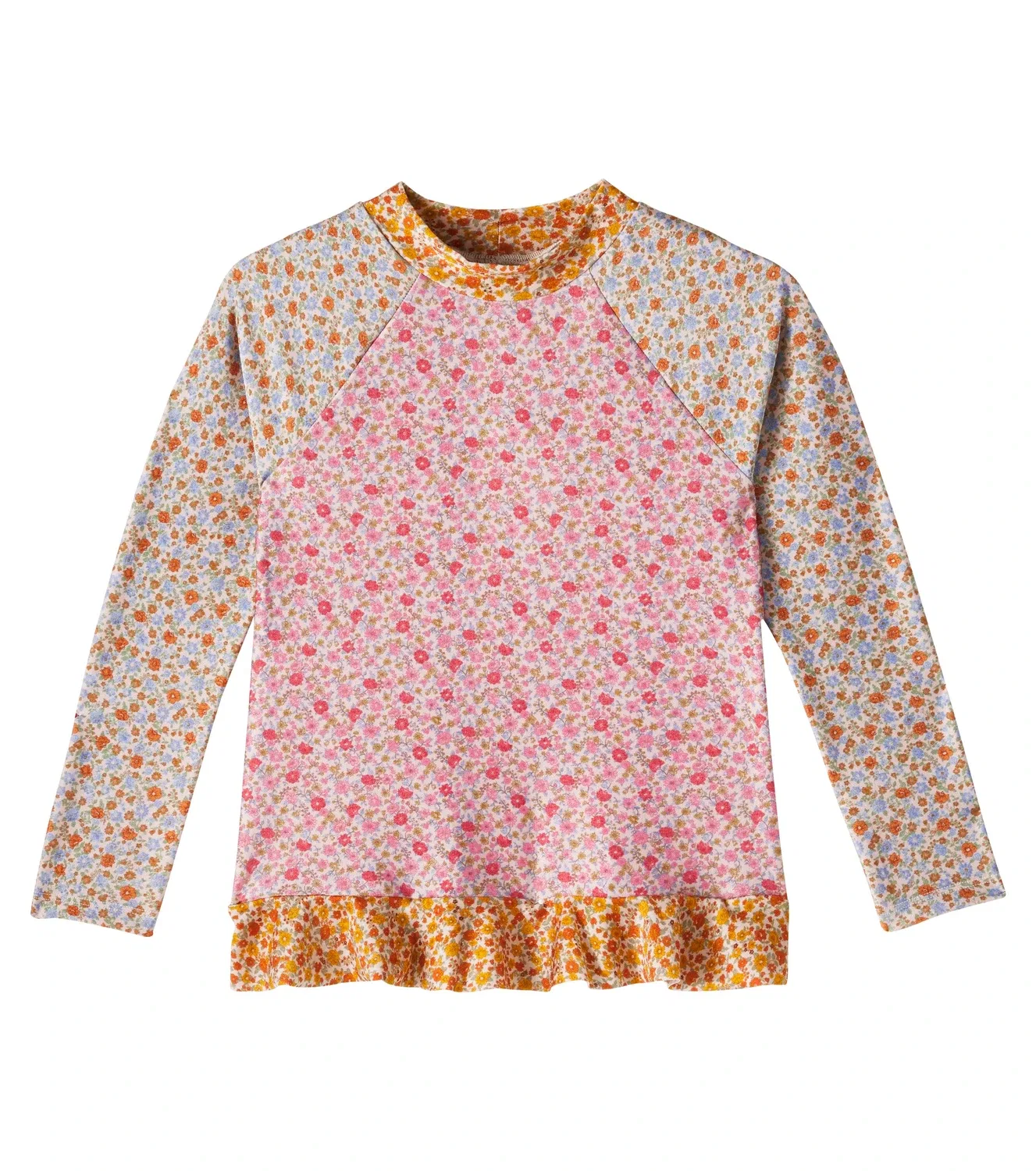 Рашгард с цветочным принтом Lucky, Zimmermann Kids, мультиколор
