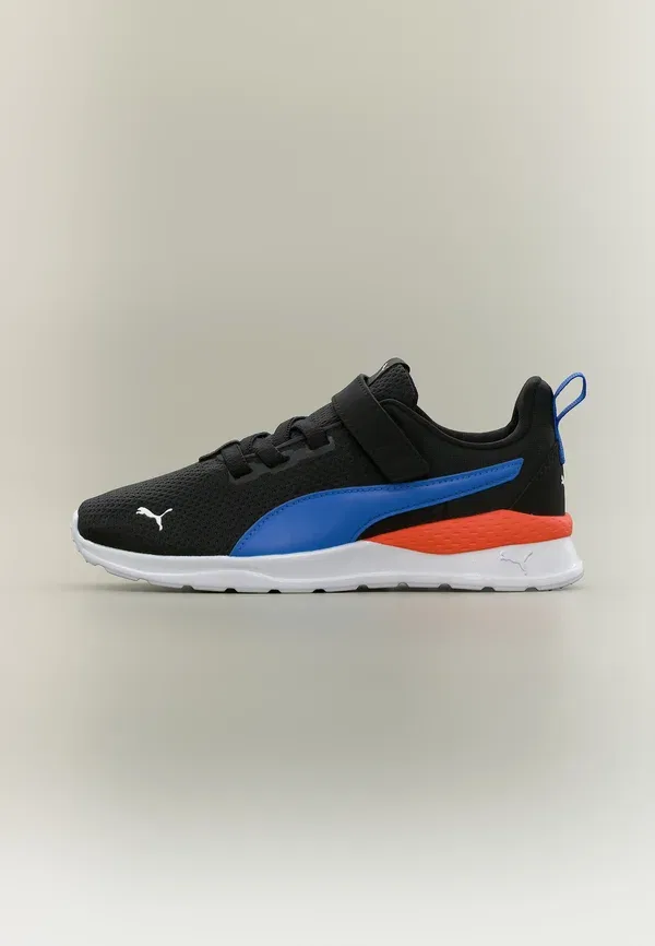Кроссовки с технологией SOFTFOAM+ Anzarun lite ac unisex Puma black, hyperlink blue, white, redmazing, белый/черный/красный/синий