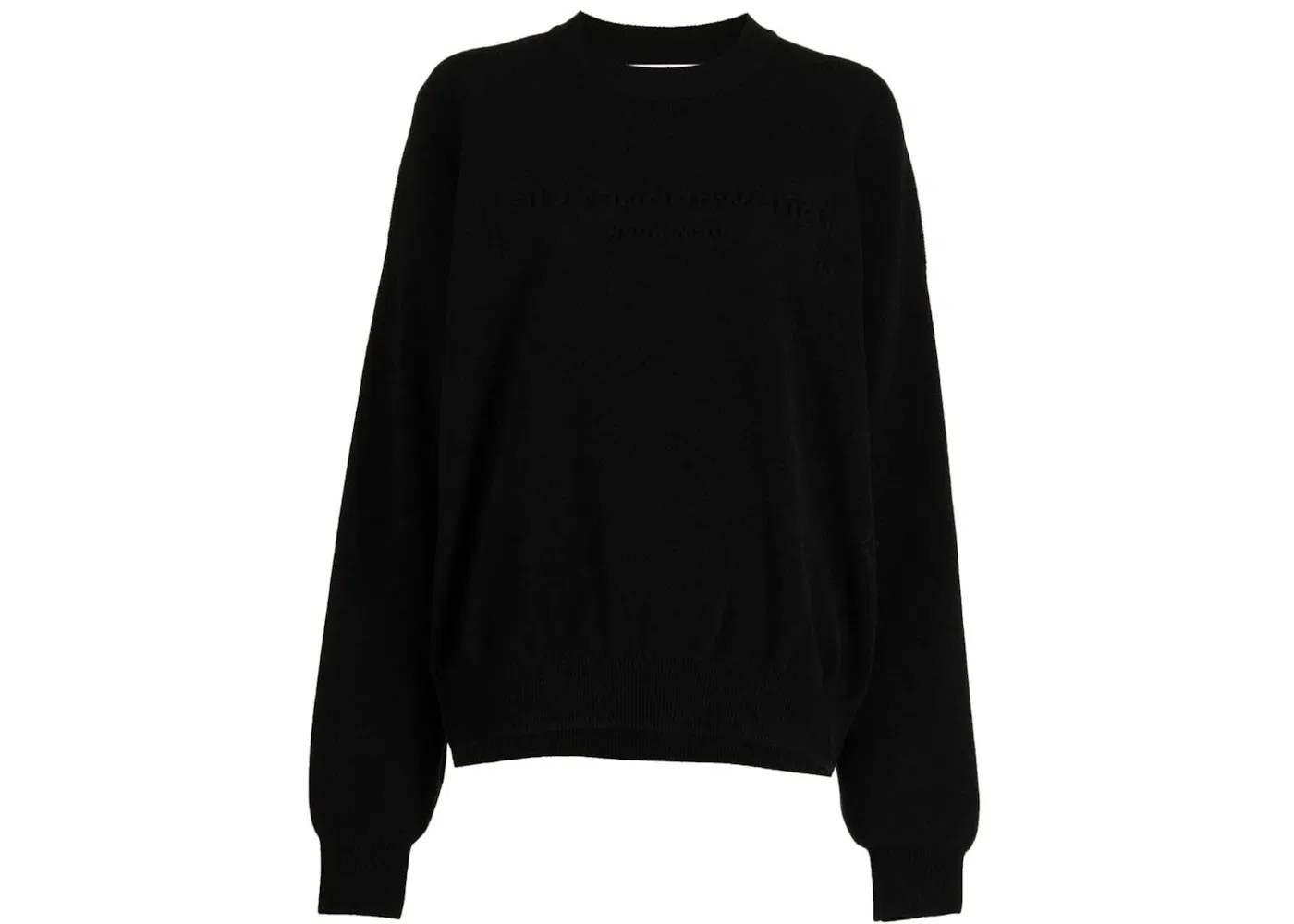 Женский пуловер с ребристой текстурой Alexander Wang, Black