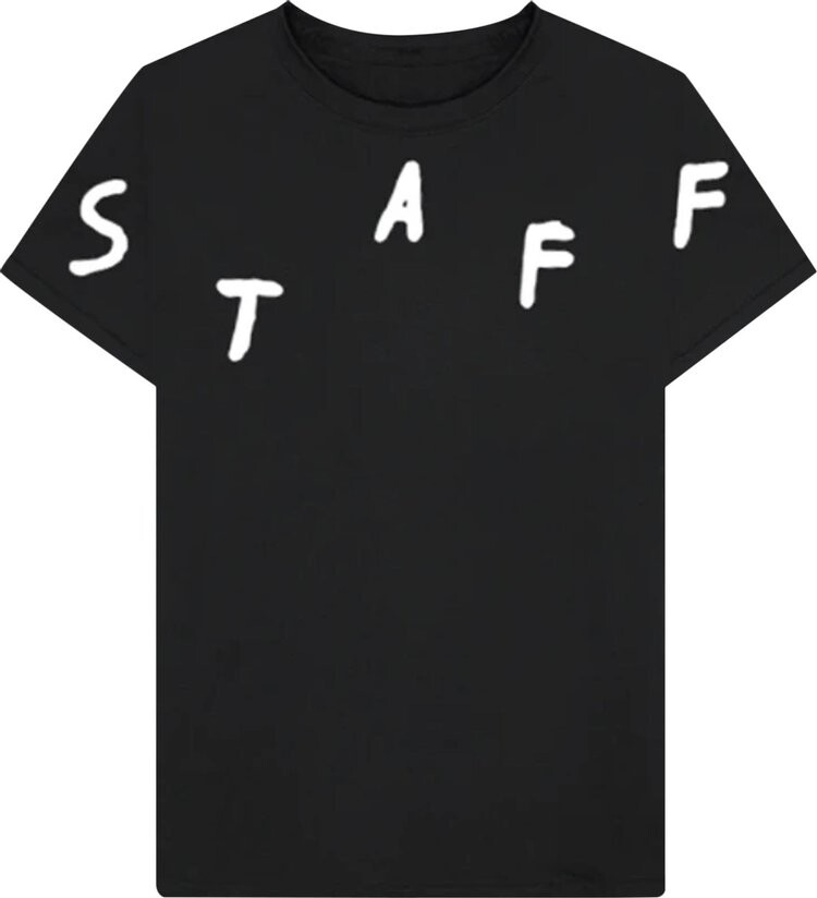 

Футболка Cactus Jack by Travis Scott Astrofest Staff 2019 T-Shirt 'Black', черный