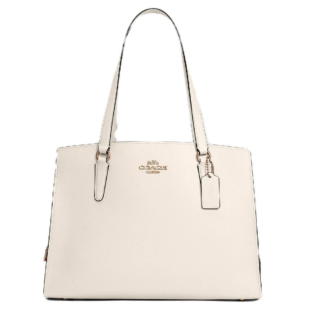 

Сумка Coach Outlet Tatum Carryall 40, золотой/светло-бежевый
