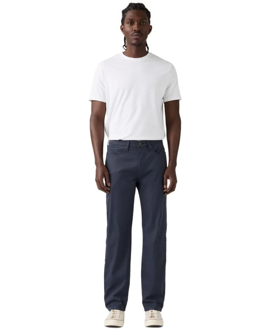 Мужские прямые брюки 514 Straight Tech Pants Levi'S, синий — фото 3