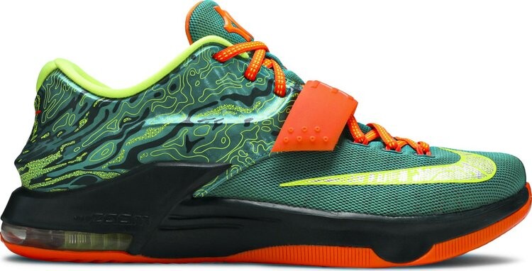 

Кроссовки Nike KD 7 'Weatherman', зеленый