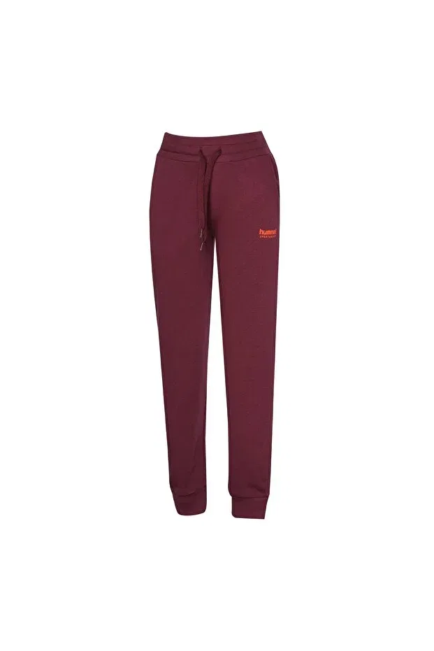 Детские спортивные штаны для мальчиков с эластичным манжетом Hummel, Burgundy — фото 2
