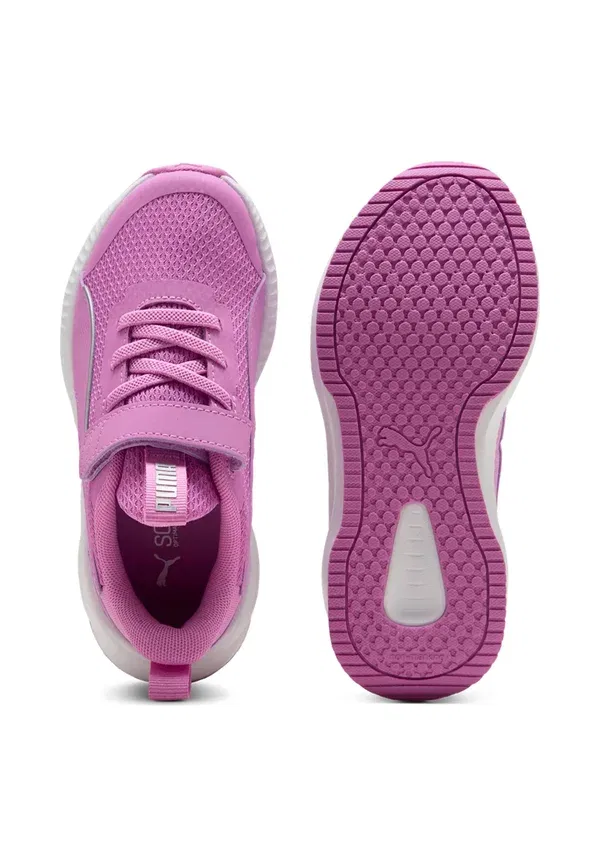 Кроссовки с липучкой Puma Flyer 3 ac ps 013 var, light pink, светло-розовый — фото 3