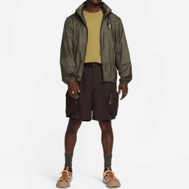 Куртка ветровка Nike x ACG Oregon Series Reissue Micro Shell, хаки — фото 3