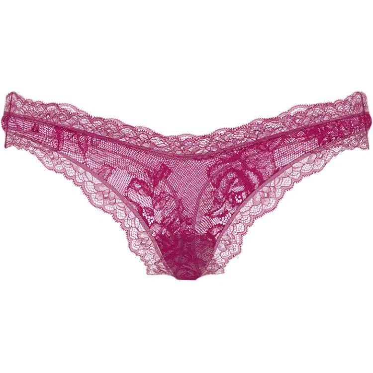Женские трусы-слипы без швов Burgundy Victoria's Secret