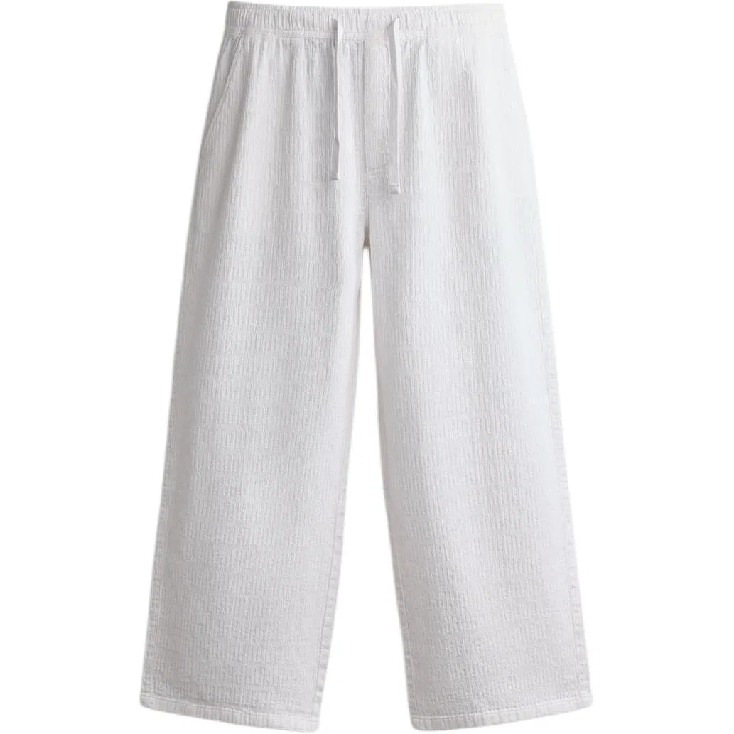 Мужские повседневные брюки белые ZARA, White