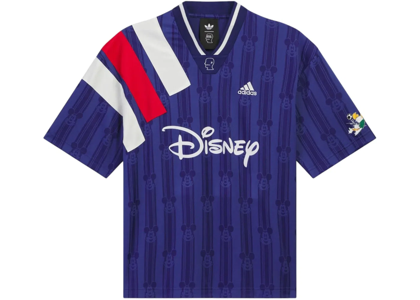 Мужская футбольная джерси с принтом Jersey Adidas, Victory Blue
