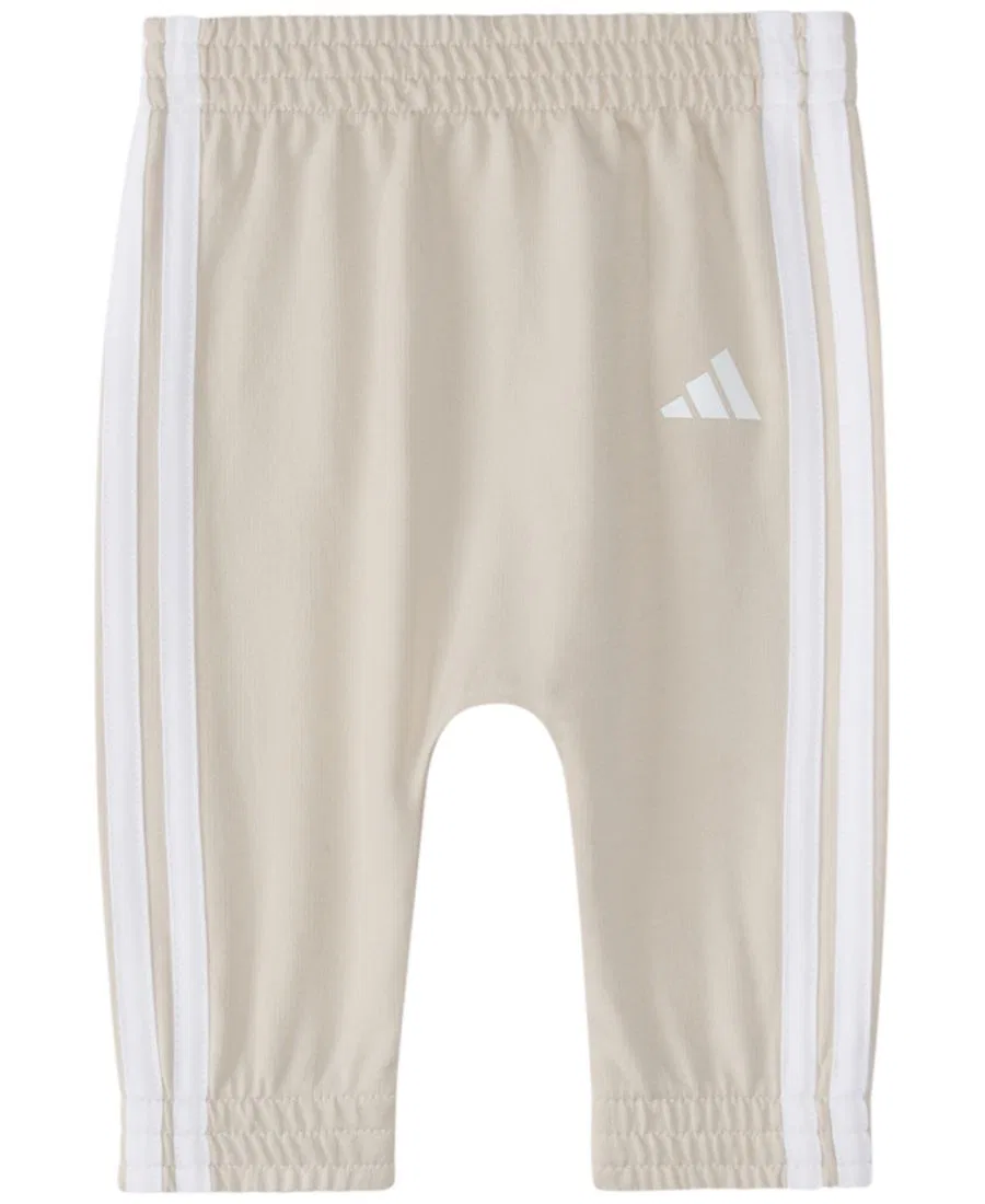 Комплект из боди и брюк с длинным рукавом, Logo adidas, Natural — фото 4