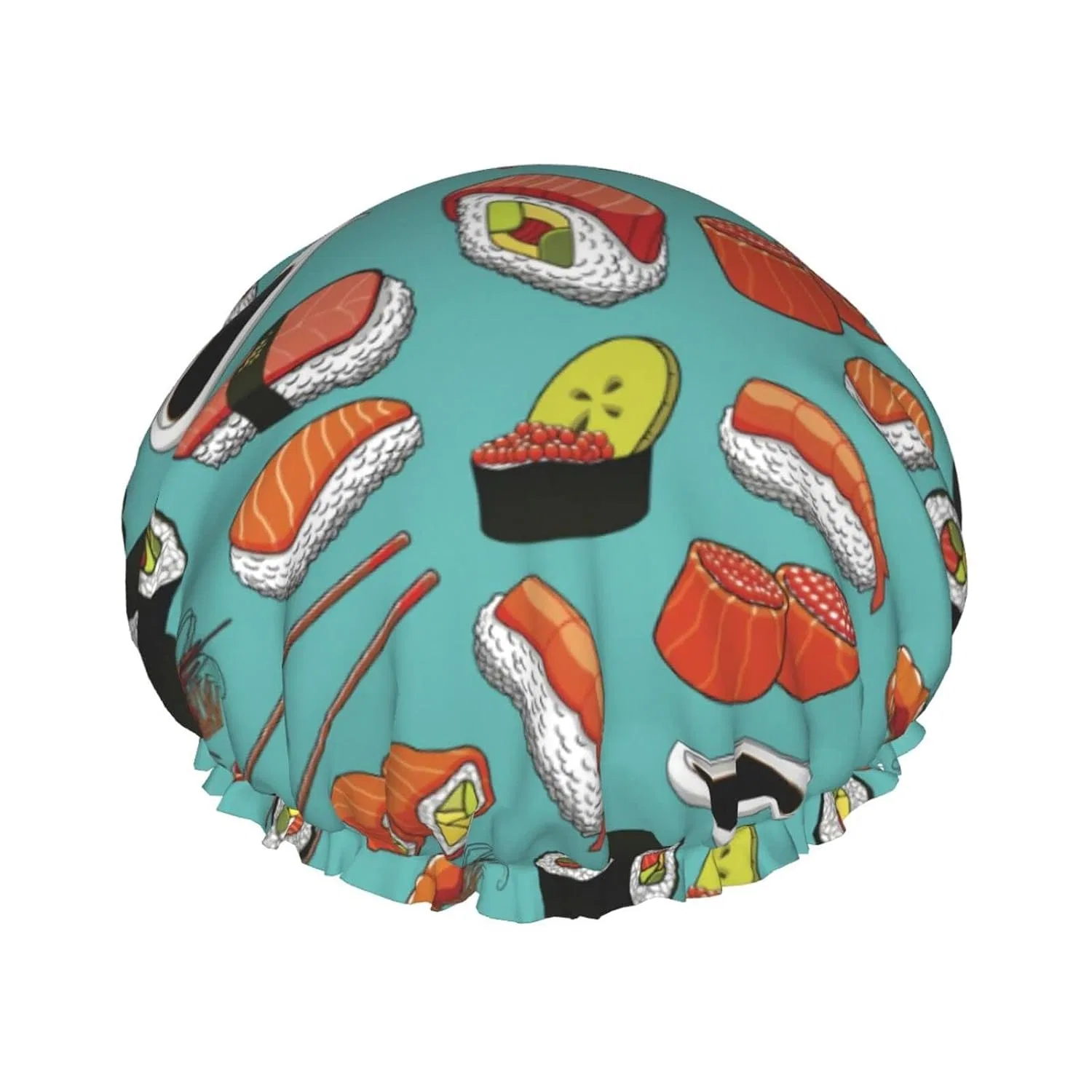 Шапочка для душа Sushi Pattern, VhoMes, 27 см
