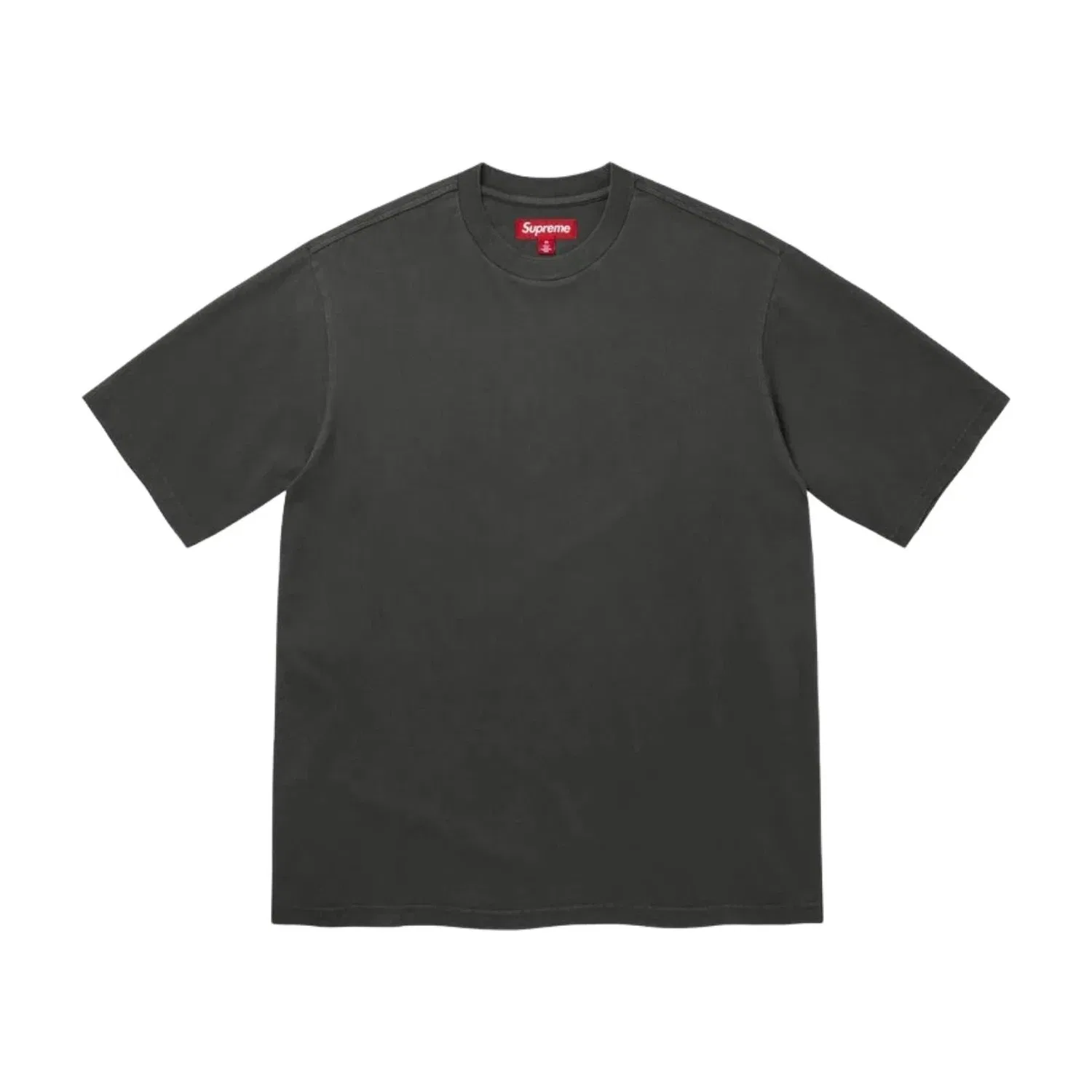 Мужская футболка с принтом Supreme SS26 Rhinestone Script S/S T-Shirt, черный — фото 2