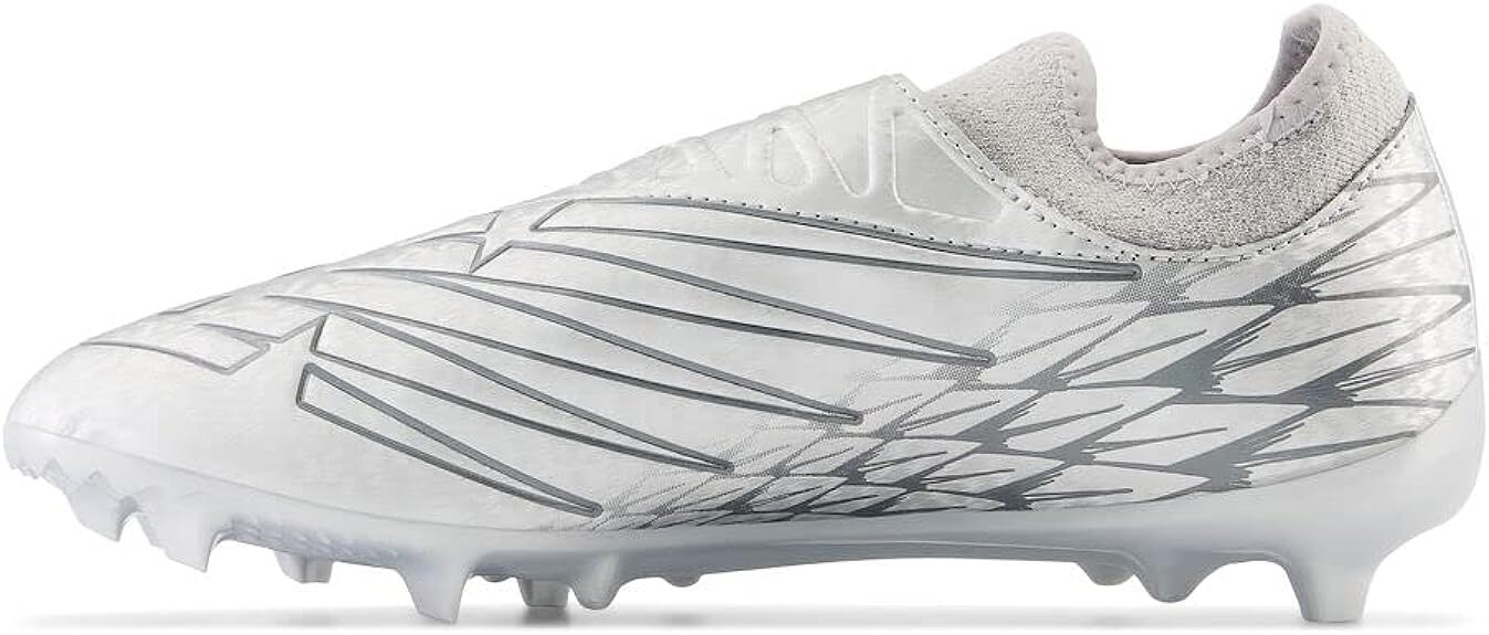 Мужские футбольные бутсы New Balance Furon V7 Dispatch FG, серебристый/брайтонский серый/медный — фото 3