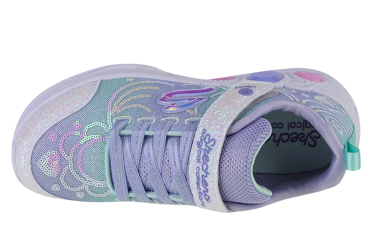 Детские кроссовки для девочек Princess Wishes Skechers, Bunt — фото 3