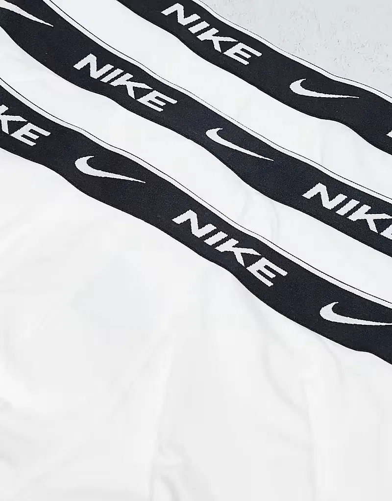 Плавки Essential Cotton Stretch 3 шт Nike, белый — фото 3