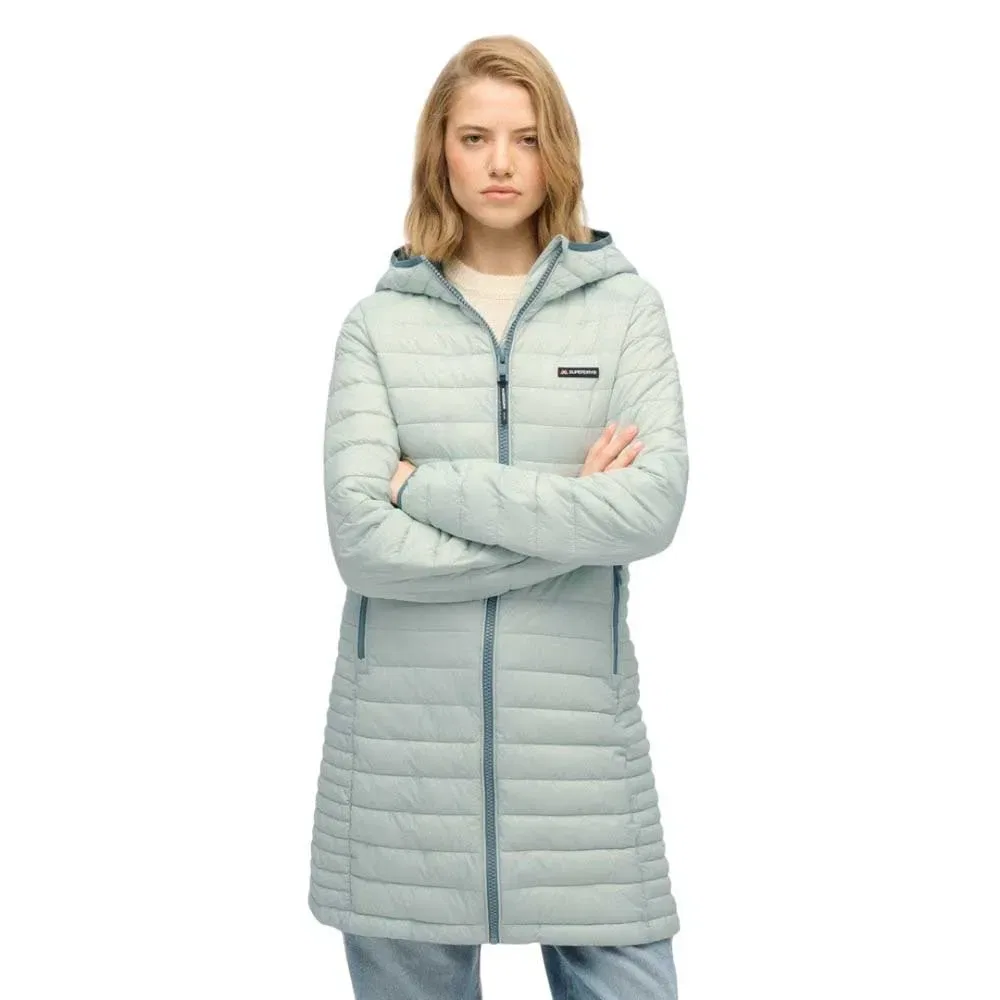 Куртка утепленная Fuji Lite Mid Superdry, серый