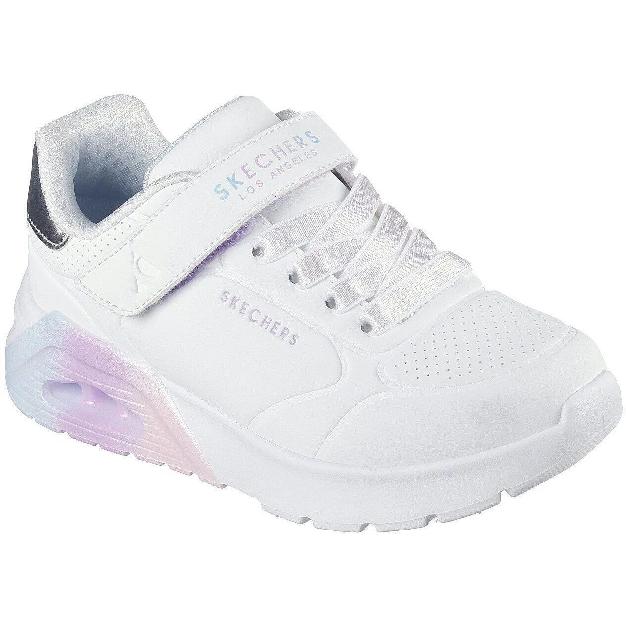 Детские кроссовки Skechers Uno Lite 2.0 - Vivid, Weiß / Hellgrau