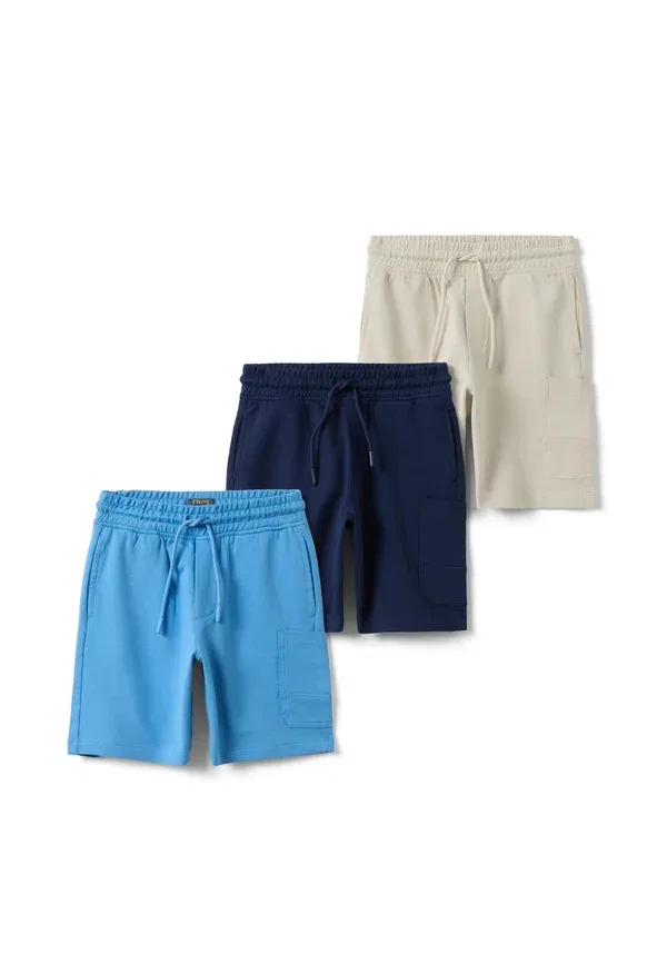 Комплект из 3 брюк хлопок 3-pack Ovs, dark blue, beige, темно-синий/бежевый