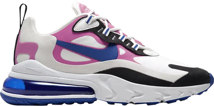 

Кроссовки Nike Wmns Air Max 270 React 'White Fuchsia Blue', белый