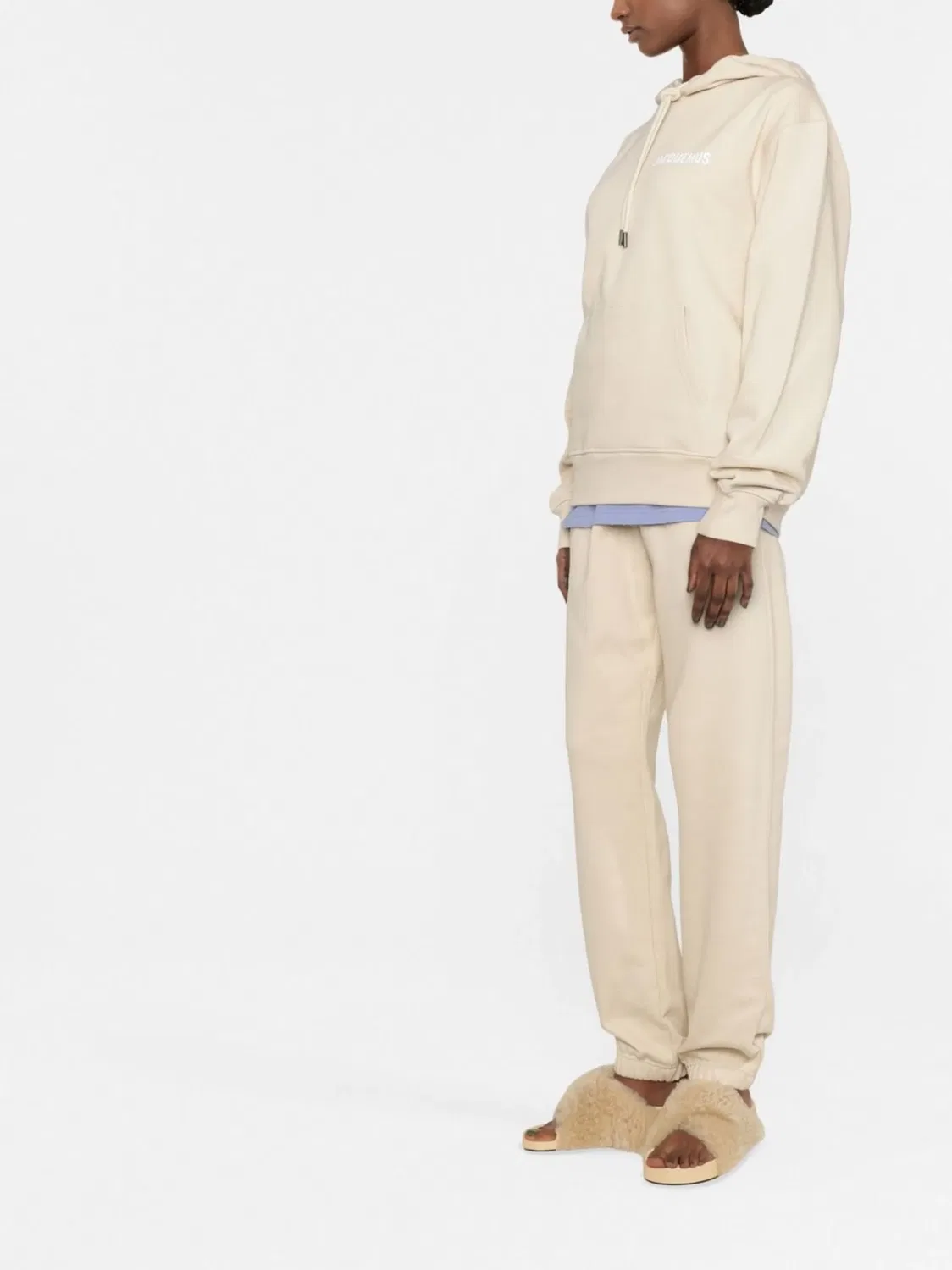 Jacquemus Худи светло-бежевого цвета — фото 4