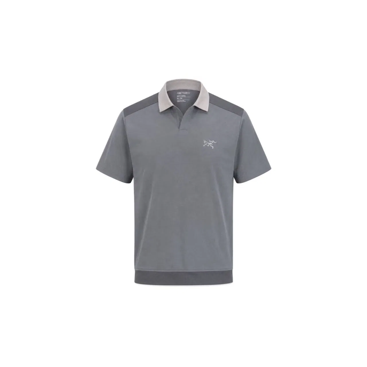Футболка с коротким рукавом KRAGG Sl Cotton Shirt Arcteryx, Humble Gray/Void