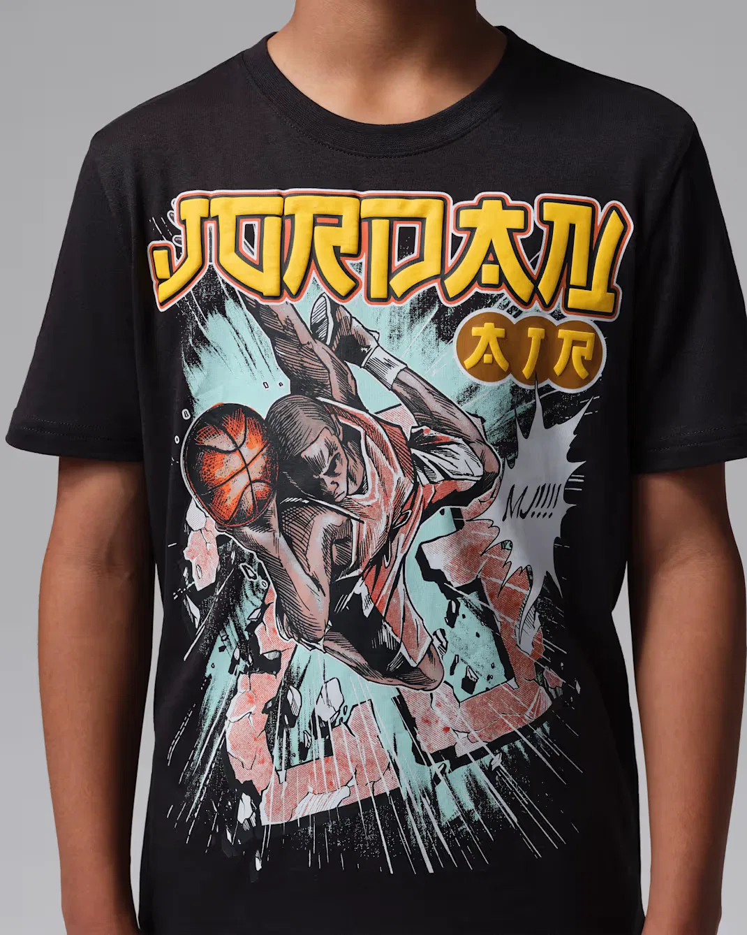 Детская футболка "Brooklyn Shattered Backboard" Jordan, Black — фото 4