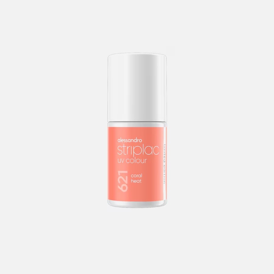 Лак для ногтей Alessandro Striplac UV Color, korall, 6.5 мл