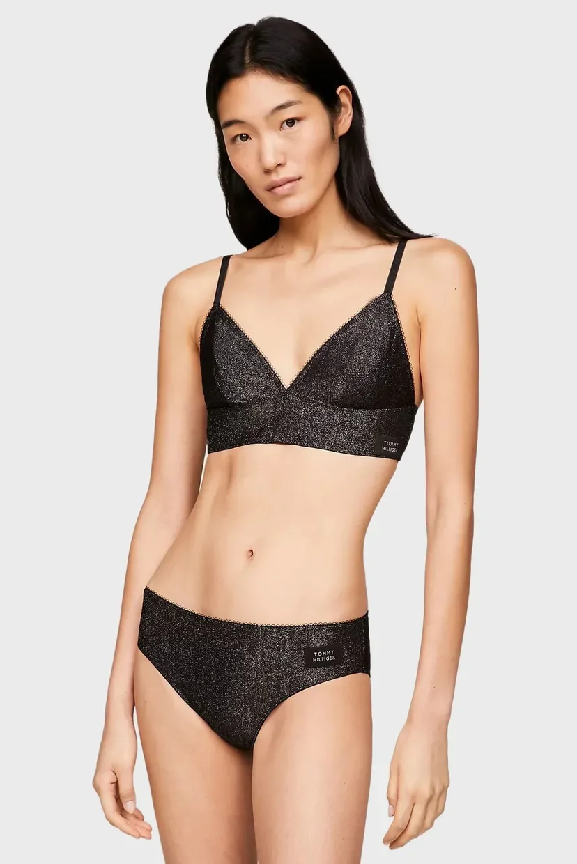 Трусы Tommy Hilfiger Sparkle, черный — фото 2