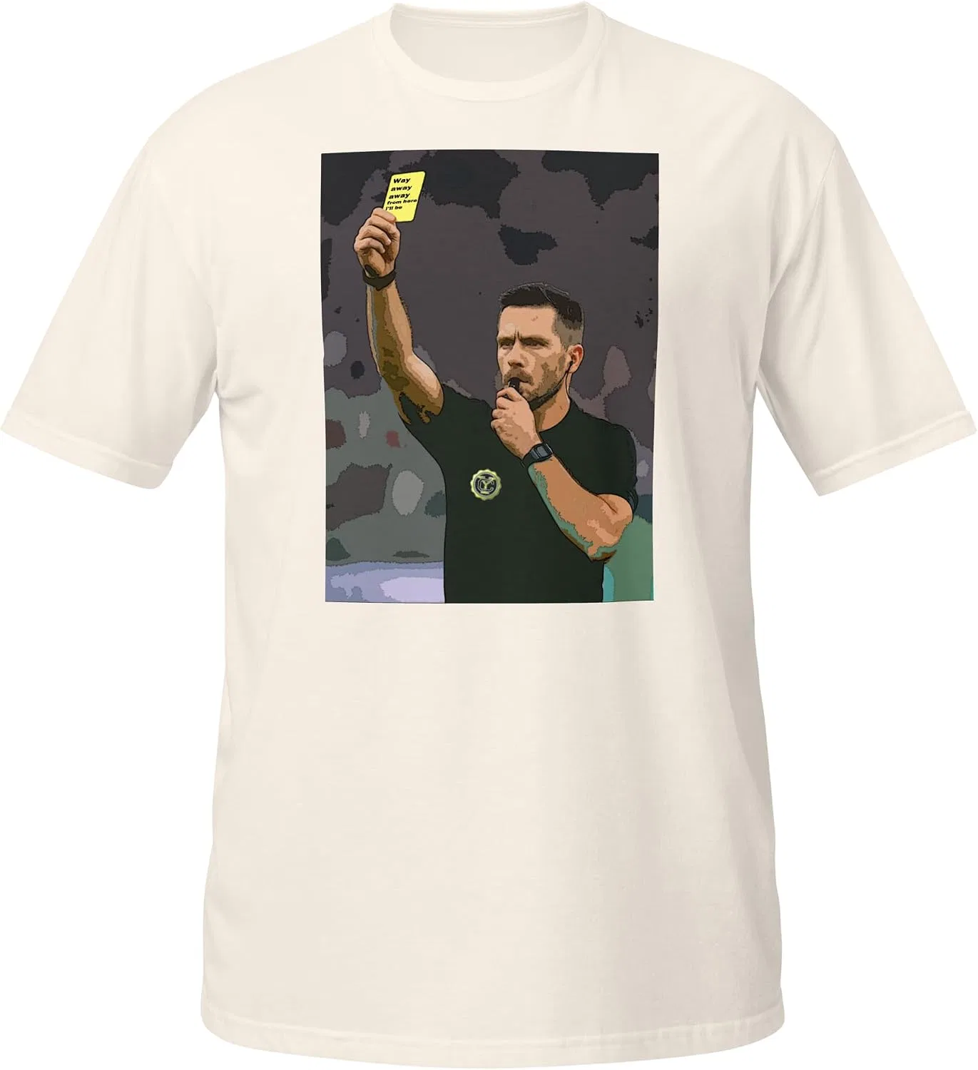 Мужская футболка с принтом Yellowcard 64000 Unisex Softstyle, Natural