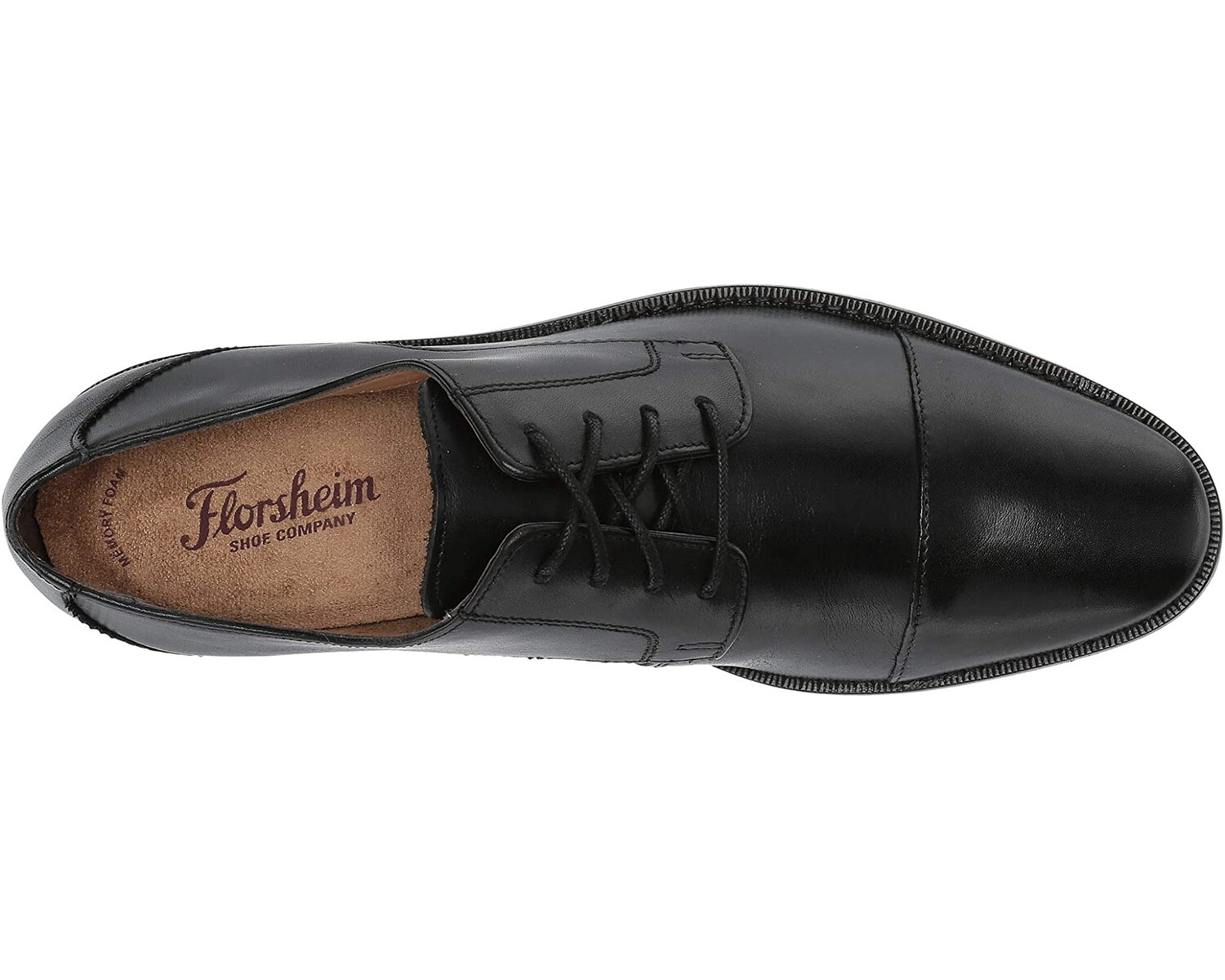 

Оксфорды Montinaro Cap Toe Oxford Florsheim, черный